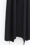 BASERANGE Adjustable Strap Apron Dress Collection, Made in Portugal, BAS-DRAP-RS-000-HEI, Black